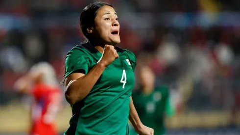 Rebeca Bernal celebra el triunfo de Selección Mexicana Femenil. | Photosport

