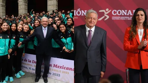 AMLO incluye a Ana Guevara en felicitación a atletas mexicanos