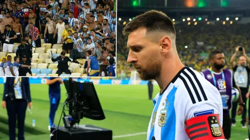 Messi lamentó los incidentes de violencia en el Maracaná. | Getty Images 
