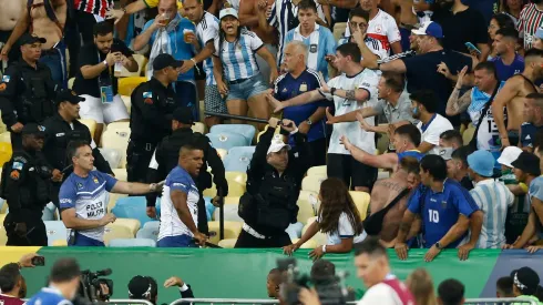 El superclásico Brasil-Argentina se tiñó de violencia. | Getty Images
