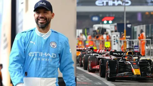 Sergio ‘Kun’ Agüero llegó al GP de Abu Dabi 2023