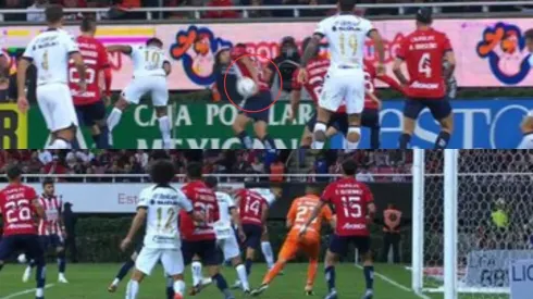 Pumas reclamó PENAL de Chivas por MANO de Marín