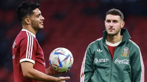 Raúl Jiménez y Santiago Giménez | Getty Images
