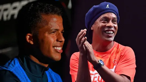 Giovani dos Santos y Ronaldinho | Getty Images

