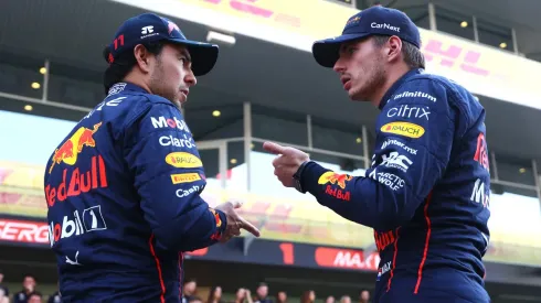 Checo Pérez y Max Verstappen. | Getty Images
