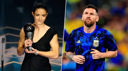 Bonmatí y Messi volvieron a festejar – Getty Images/ESPECIAL
