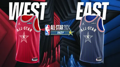 Muestran los uniformes que se usarán para el NBA All-Star Game 2024 – Getty Images
