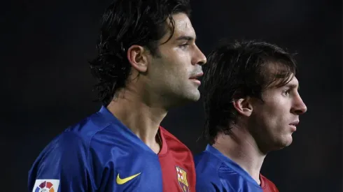 Rafael Márquez y Lionel Messi | Getty Images
