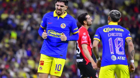 Diego Valdés en lamento durante el partido ante Atlas. Foto: Imago7
