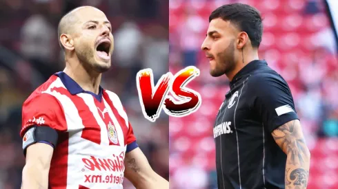 Chivas vs Toluca: Chicharito Hernández pelea con Alexis Vega 
