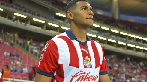 Gilberto Sepúlveda, durante el partido de ida de la Semifinal del torneo Clausura 2024 
