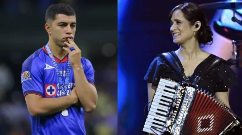 Cruz Azul y Julieta Venegas.
