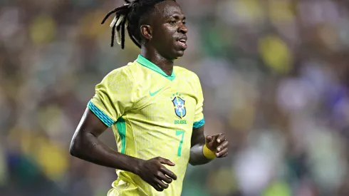 Vinicius Junior se quejó del arbitraje en la Copa América 2024
