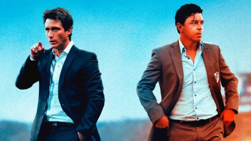 El Muñeco y Guillermo, cara a cara en la primera final de Libertadores de la historia entre River y Boca.