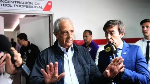 D'Onofrio prepara la defensa de River ante la Conmebol.
