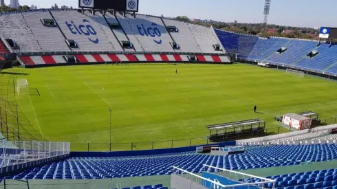 El estadio Defensores del Chaco, en Paraguay.
