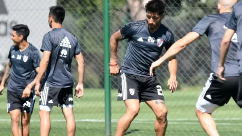 En el entrenamiento de este viernes en Abu Dhabi, Milton Casco se lució.
