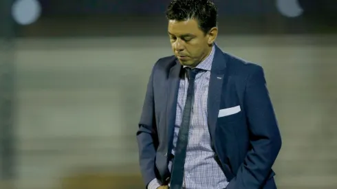 Marcelo Gallardo dirigió tres veces a River en la cancha de Gimnasia: dos triunfos y una caída. (FOTO: Getty)
