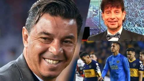 Daniel Mollo, el relator de Boca que volvió a hacer reír al Mundo River.
