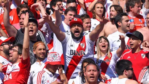 Los hinchas de River se preparan para la Copa de la Superliga.
