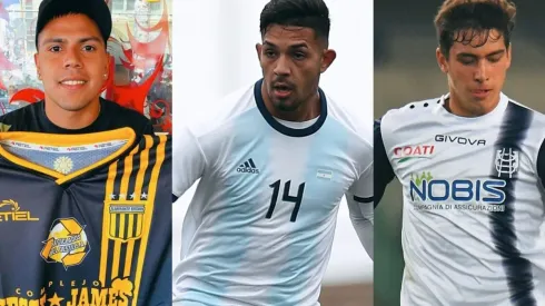 Luciano Romero, Facundo Medina y Mauro Burruchaga. (FOTOS: A Todo Deporte / Getty)
