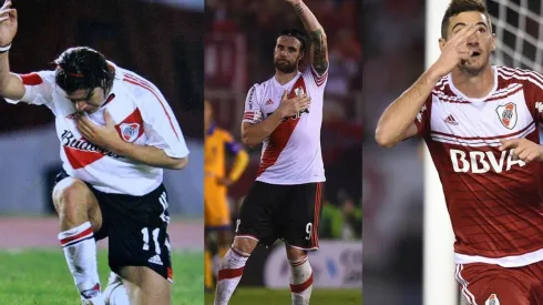 Salas, Cavenaghi y Alario, tres de los más elegidos entre los hinchas de River
