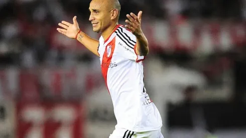 Ledesma disputó 153 partidos oficiales en River y marcó un gol
