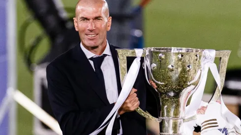 Zizou viene de salir campeón de la liga española.
