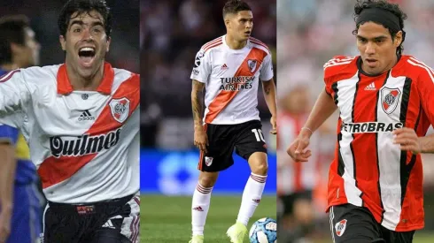 Ángel, Quintero y Falcao, tres de los máximos exponentes colombianos de la historia de River
