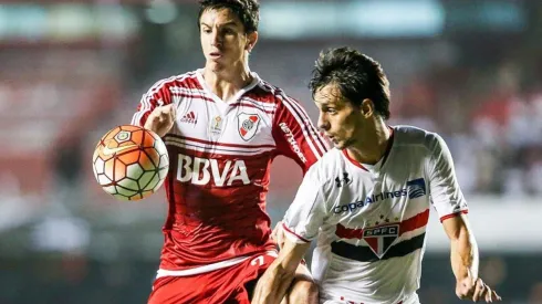 Nacho Fernández ya enfrentó al San Pablo en la Copa Libertadores 2016.
