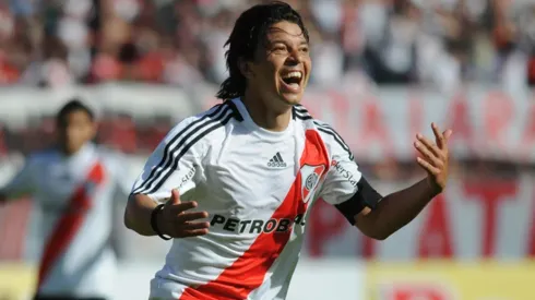 Durante su etapa como jugador, el Muñeco defendió la camiseta de River en 305 oportunidades.
