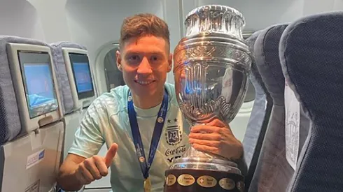 Cachete y el trofeo, la mejor compañía.