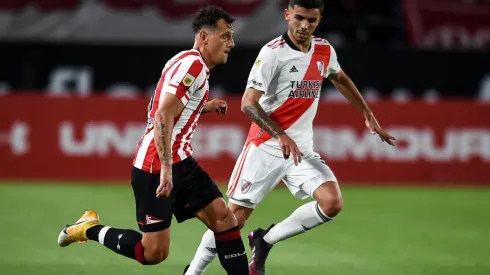 River y Estudiantes jugaron un partido muy disputado.
