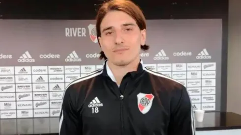 Sebastián Sánchez, volante central de la Reserva.
