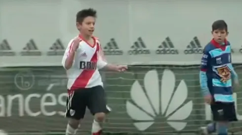 El Diablito a los once años.