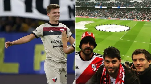 El lateral izquierdo uruguayo enmudeció a toda la Bombonera.