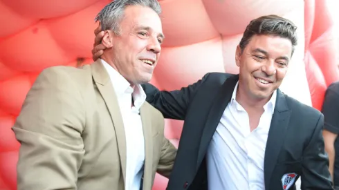 El entrenador, amigo del Muñeco, que sueña con dirigir a River.
