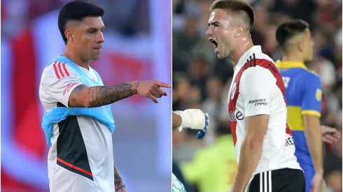 El tirón de orejas de Enzo Pérez para Palavecino luego del superclásico.