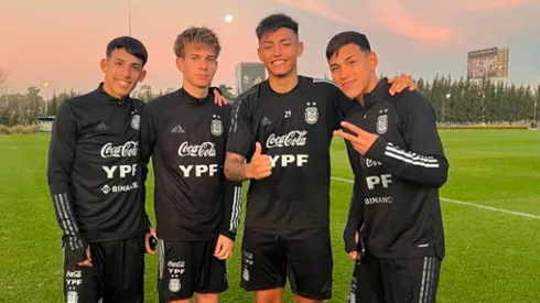 Obregón, Mastantuono, Ruberto y Giménez.
