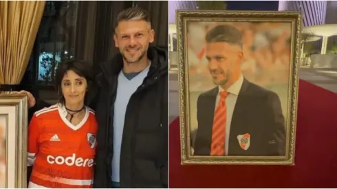 Micho recibió un cuadro espectacular.