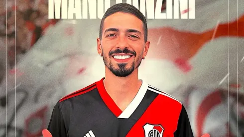 Lanzini fue oficializado como refuerzo de River.
