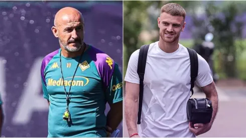 Italiano y Lucas Beltrán.