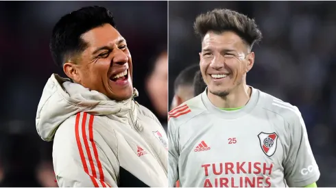 Enzo Pérez y Enrique Bologna.