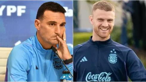 Scaloni y Beltrán.