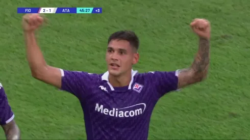 Golazo de Martínez Quarta en Fiorentina