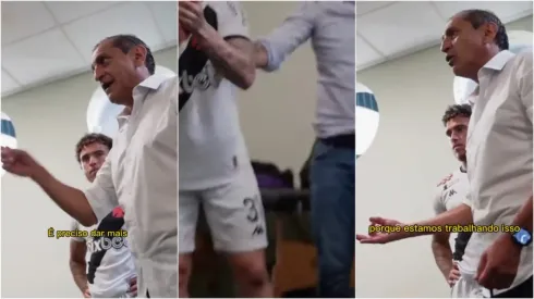 Ramón Díaz estalló contra sus jugadores del Vasco Da Gama pero luego los felicitó