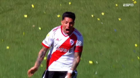 VIDEO | El festejo desaforado de Enzo Pérez en el gol de Rondón