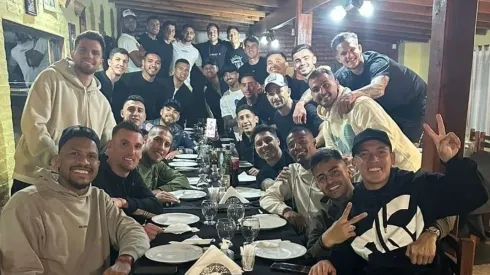 Cena triunfal: la intimidad del asado de todo el plantel de River