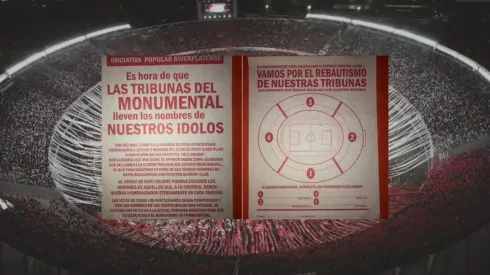 En el 2000 se intentó un rebautismo de las tribunas del Monumental
