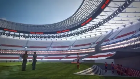 El techado del Estadio Monumental, en estudio de cara a la Copa del Mundo 2023.
